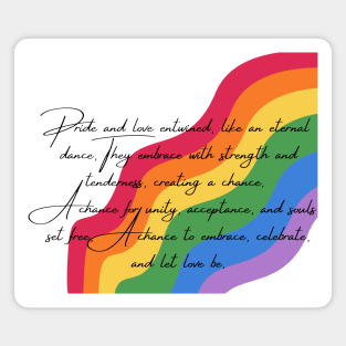 Pride Poetry Magnet